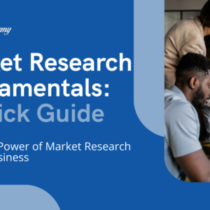 Market Research Fundamentals: A Quick Guide Presentation Cover page