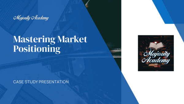 Mastering Market Positioning Cover Slide