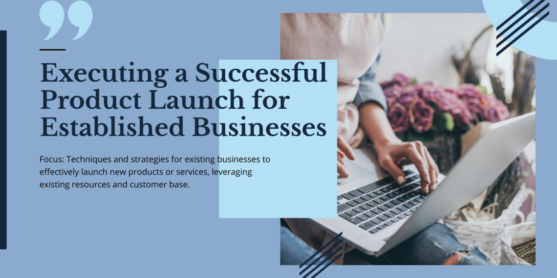 Executing a Successful Product Launch for Established Businesses Course Cover