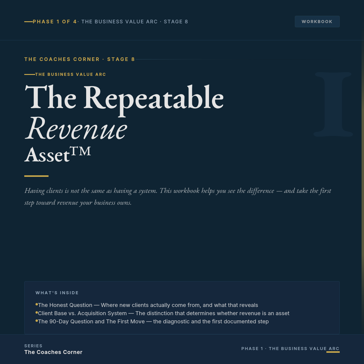 The Business Value Arc — Complete Stage 8 Series - Image 2